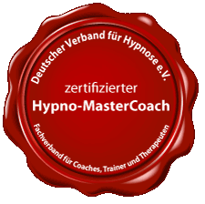 Siegel: Zertifizierter HynoMaster-Coach